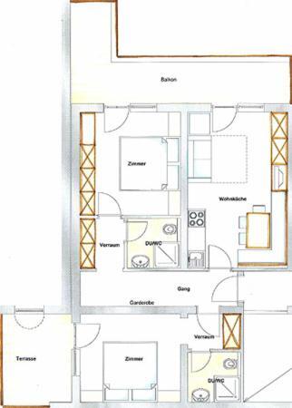 Appartements Strobl Hopfgarten im Brixental Rom bilde